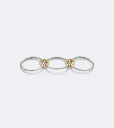 Spinelli Kilcollin Solarium sterling silver and 18kt gold ring | Thumbnail 3 Spinelli Kilcollin Solarium sterling silver and 18kt gold ring | Thumbnail 3