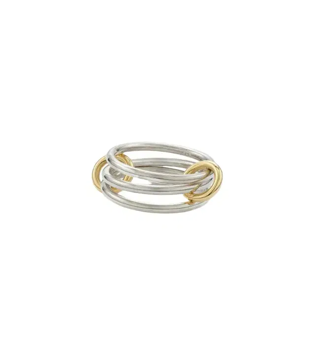 Spinelli Kilcollin Solarium sterling silver and 18kt gold ring