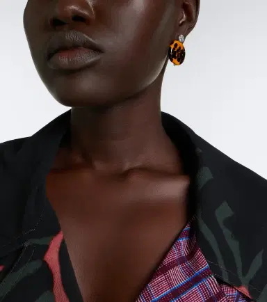 Dries Van Noten Embellished earrings | Thumbnail 5 Dries Van Noten Embellished earrings | Thumbnail 5