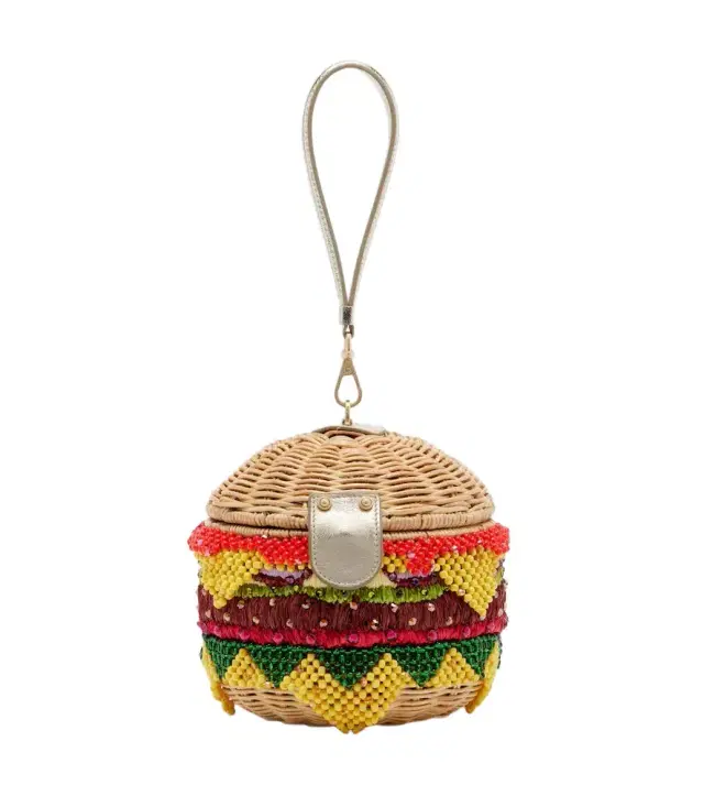 Judith Leiber Couture Cheeseburger embellished clutch