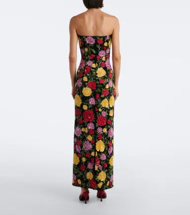 LA FUORI Là Fuori Maison Rose embellished bustier gown | Thumbnail 2 LA FUORI Là Fuori Maison Rose embellished bustier gown | Thumbnail 2