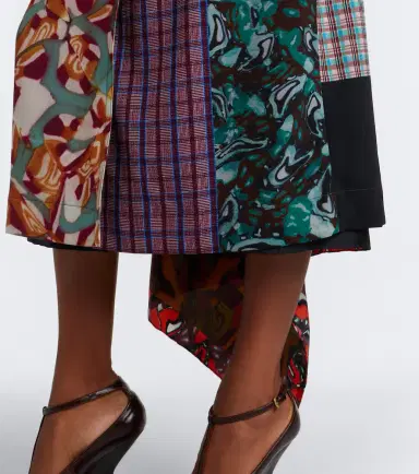 Dries Van Noten Printed wrap coat | Thumbnail 7