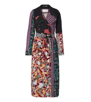 Dries Van Noten Printed wrap coat | Thumbnail 1