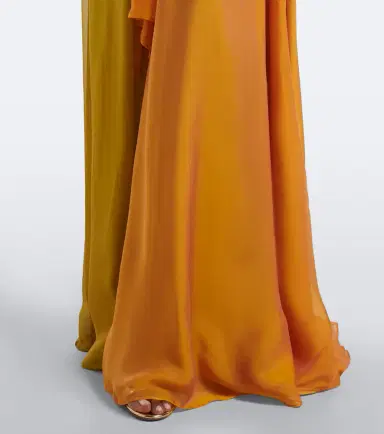 Retrofete Retrofête Lunaria chiffon maxi dress | Thumbnail 5