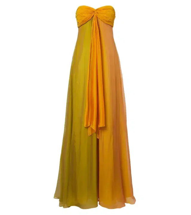 Retrofete Retrofête Lunaria chiffon maxi dress