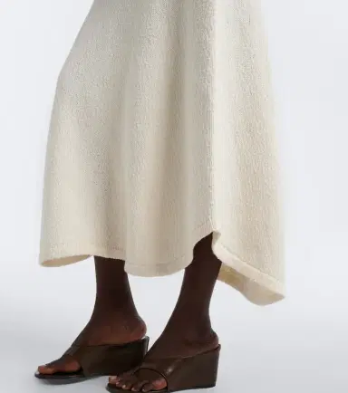 Aya Muse Kena knitted cotton midi skirt | Thumbnail 2 Aya Muse Kena knitted cotton midi skirt | Thumbnail 2