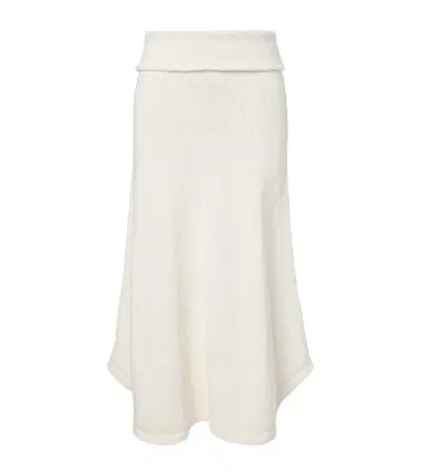 Aya Muse Kena knitted cotton midi skirt | Thumbnail 1 Aya Muse Kena knitted cotton midi skirt | Thumbnail 1
