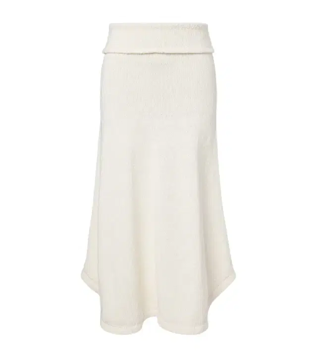 Aya Muse Kena knitted cotton midi skirt