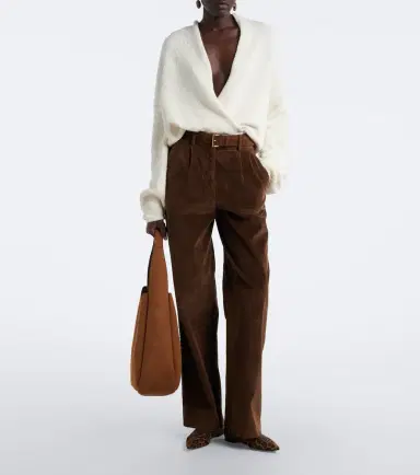 Aya Muse Aven cotton-blend corduroy wide-leg pants | Thumbnail 3