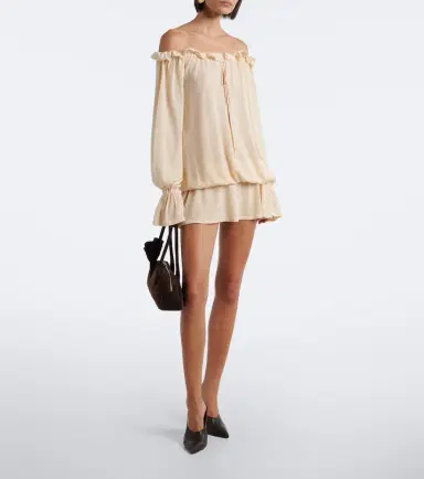 Aya Muse Cryo ruffled minidress | Thumbnail 3