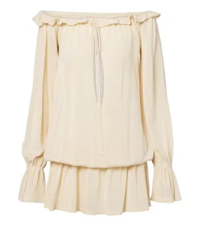 Aya Muse Cryo ruffled minidress