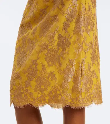 Saint Laurent Lace pencil skirt | Thumbnail 4
