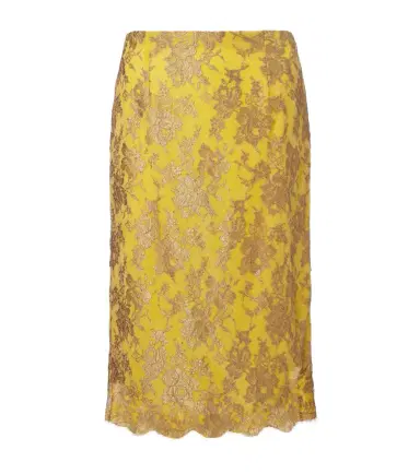 Saint Laurent Lace pencil skirt | Thumbnail 1