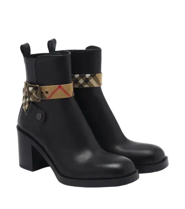 Burberry Huntley leather ankle boots