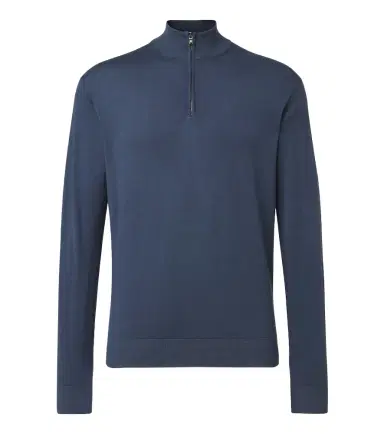 Sunspel Wool half-zip sweater | Thumbnail 1