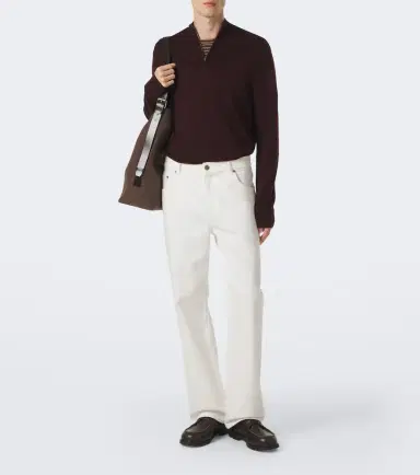 Sunspel Wool half-zip sweater | Thumbnail 2 Sunspel Wool half-zip sweater | Thumbnail 2