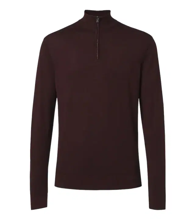 Sunspel Wool half-zip sweater