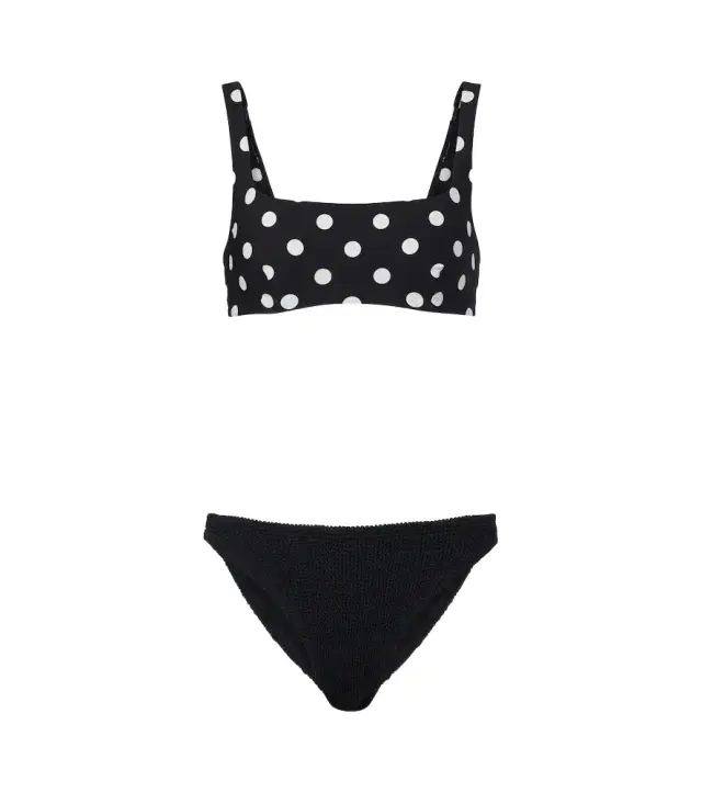 Hunza G Colette polka-dot bikini