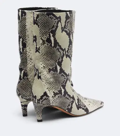 JUDE Cave snake-effect leather ankle boots | Thumbnail 3 JUDE Cave snake-effect leather ankle boots | Thumbnail 3