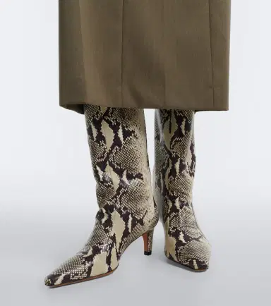 JUDE Cave snake-effect leather ankle boots | Thumbnail 5 JUDE Cave snake-effect leather ankle boots | Thumbnail 5
