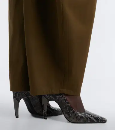 JUDE Fame snake-effect leather pumps | Thumbnail 5