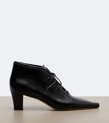 Manolo Blahnik Fuxa leather lace-up boots | Thumbnail 3
