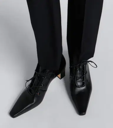 Manolo Blahnik Fuxa leather lace-up boots | Thumbnail 6