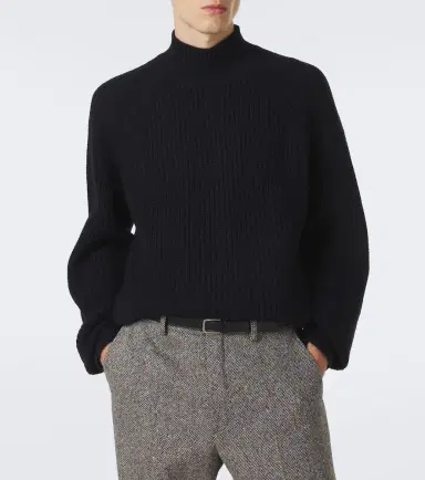 Allude Wool and cashmere turtleneck sweater | Thumbnail 4