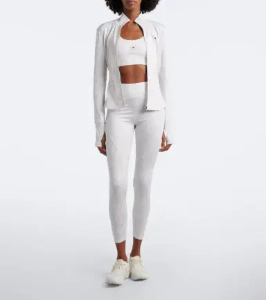 adidas by Stella McCartney Logo leopard-print jacket | Thumbnail 4 adidas by Stella McCartney Logo leopard-print jacket | Thumbnail 4