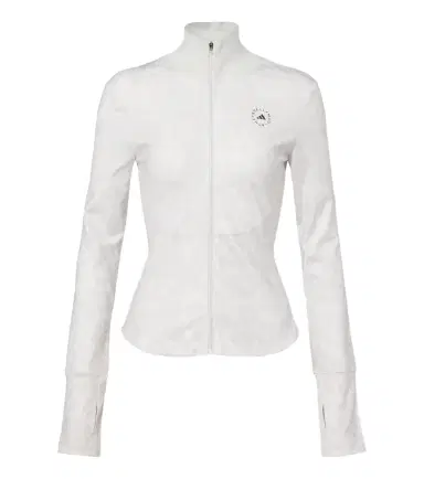 adidas by Stella McCartney Logo leopard-print jacket | Thumbnail 1 adidas by Stella McCartney Logo leopard-print jacket | Thumbnail 1