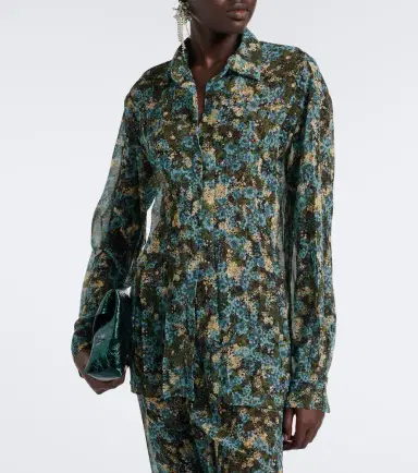 Dries Van Noten Floral shirt | Thumbnail 5