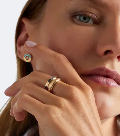 Piaget Possession Vibrant Palace 18kt rose gold ring with gemstones | Thumbnail 3 Piaget Possession Vibrant Palace 18kt rose gold ring with gemstones | Thumbnail 3