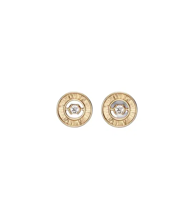 Piaget Possession Decor Palace 18kt rose gold earrings with diamonds