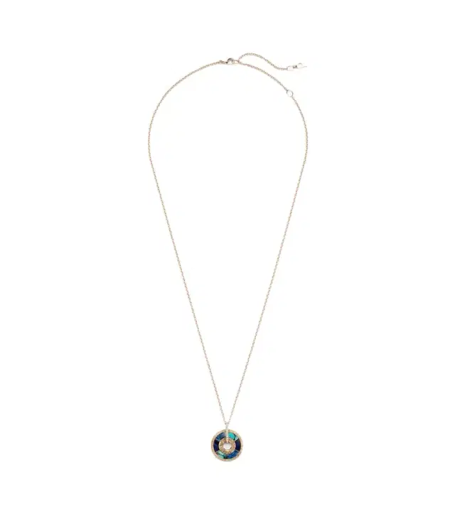 Piaget Possession Decor Palace 18kt rose gold pendant necklace with gemstones