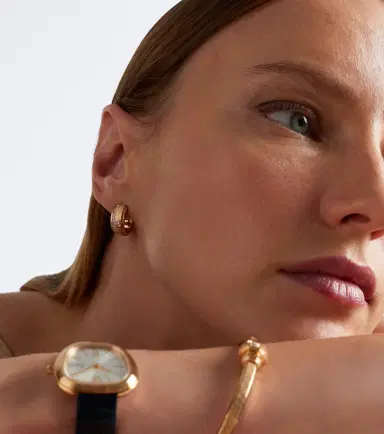 Piaget Possession Decor Palace 18kt rose gold hoop earrings with diamonds | Thumbnail 5 Piaget Possession Decor Palace 18kt rose gold hoop earrings with diamonds | Thumbnail 5