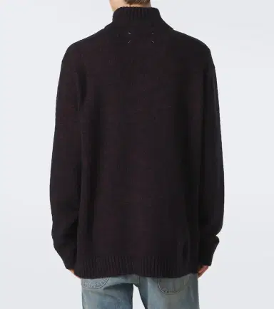 Maison Margiela Cotton and wool-blend sweater | Thumbnail 5 Maison Margiela Cotton and wool-blend sweater | Thumbnail 5