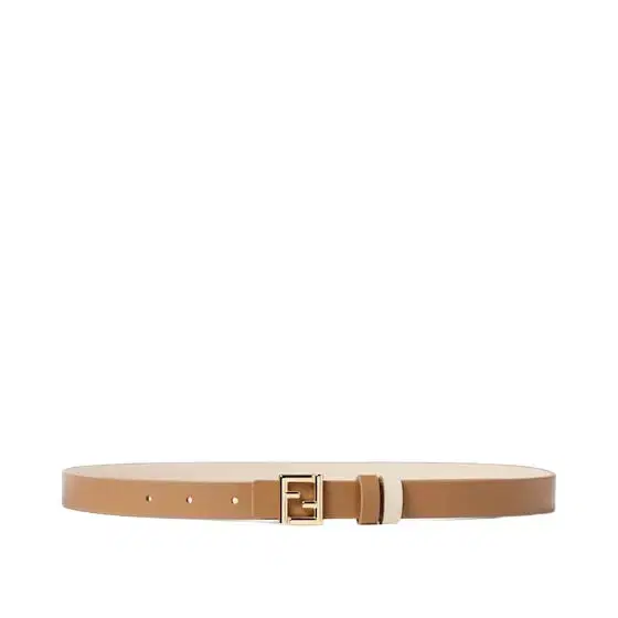 Fendi Reversible belt decorated with an FF buckle, a heritage