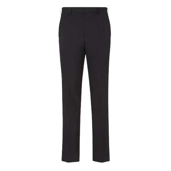 Straight-cut tailored-style trousers, a timeless classic