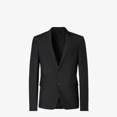 Fendi Tailored-style single-breasted slim-fit jacket with | Thumbnail 6 Fendi Tailored-style single-breasted slim-fit jacket with | Thumbnail 6