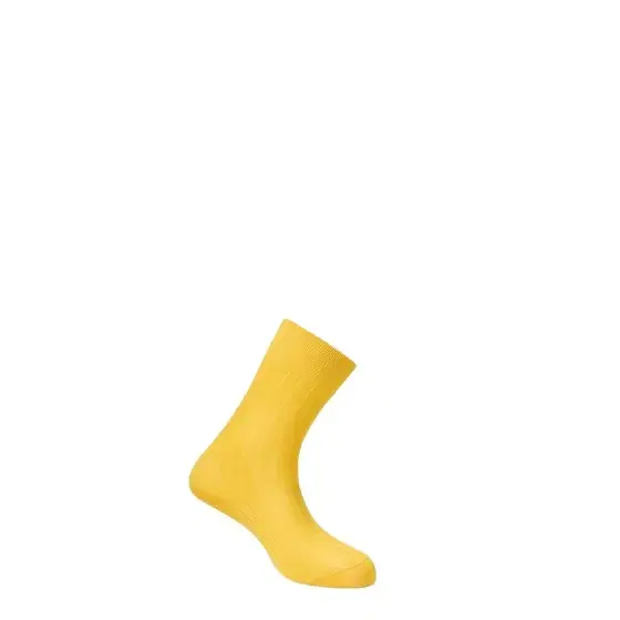 Fendi Short socks made from lightweight yellow ribbed cotton