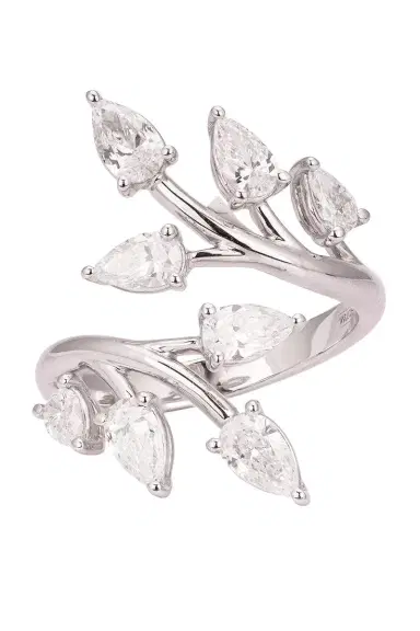 Zydo Diamond Bypass Branch Ring | Thumbnail 1