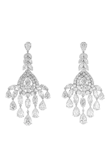 CICADA Diamond Chandelier Earrings | Thumbnail 1