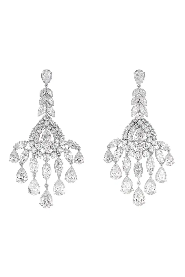 CICADA Diamond Chandelier Earrings