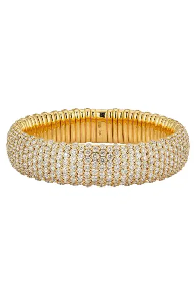 Zydo Diamond Domed Wide Stretch Bracelet | Thumbnail 1