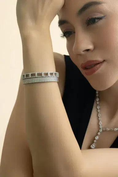 Zydo Diamond H Stretch Bracelet | Thumbnail 4 Zydo Diamond H Stretch Bracelet | Thumbnail 4