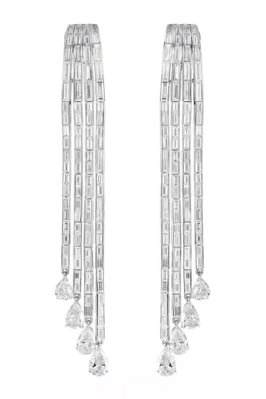 CICADA Diamond Line Drop Earrings | Thumbnail 1 CICADA Diamond Line Drop Earrings | Thumbnail 1