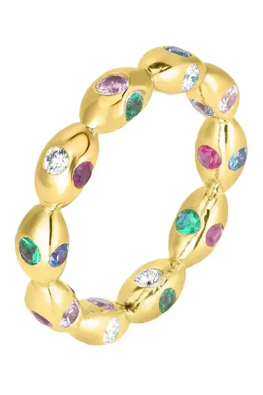 CICADA Diamond Multi Stone Bubble Ring | Thumbnail 1