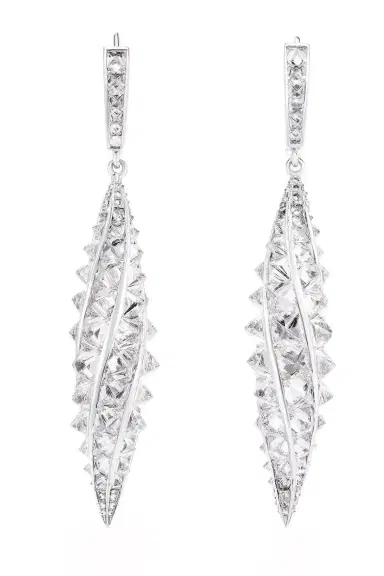 CICADA Diamond Twist Earrings | Thumbnail 1