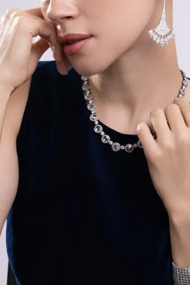 CICADA Rosecut Diamond Necklace | Thumbnail 2