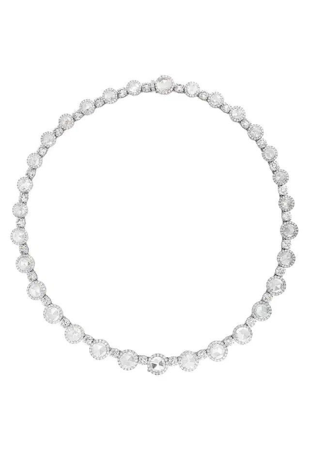 CICADA Rosecut Diamond Necklace